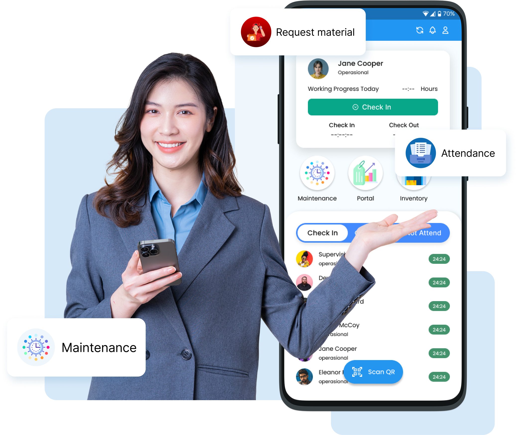 Odoo Platform Mockup